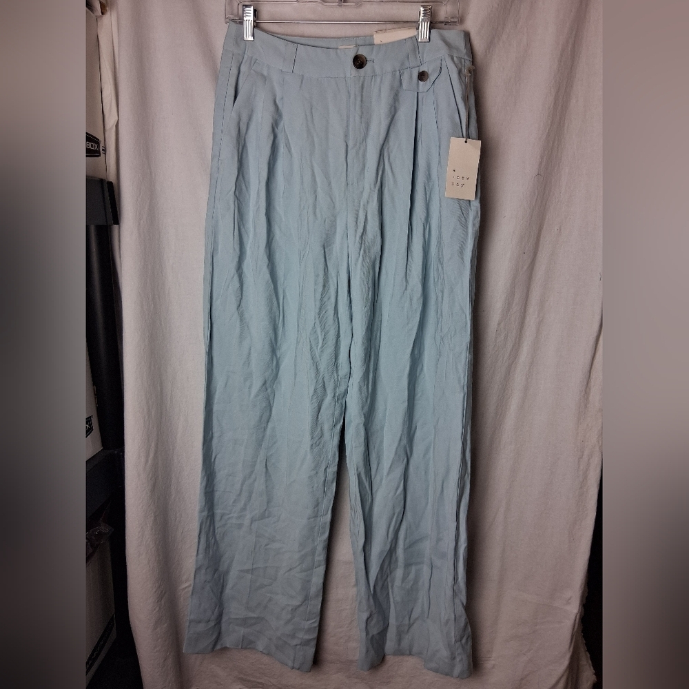 A New Day Light Blue Women's Pants Size 4 - Picture 1 of 6